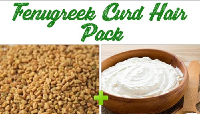 Yogurt and Fenugreek Mask