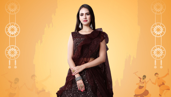 Ruffle Dupatta